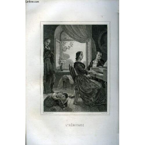 Extrait De L Echo Des Feuilletons - Recueil De Nouvelles, Contes, Anecdotes, Episodes, Etc - Un Héritage Par Jules Sandeau, Souvenir Par Auguste Fabre