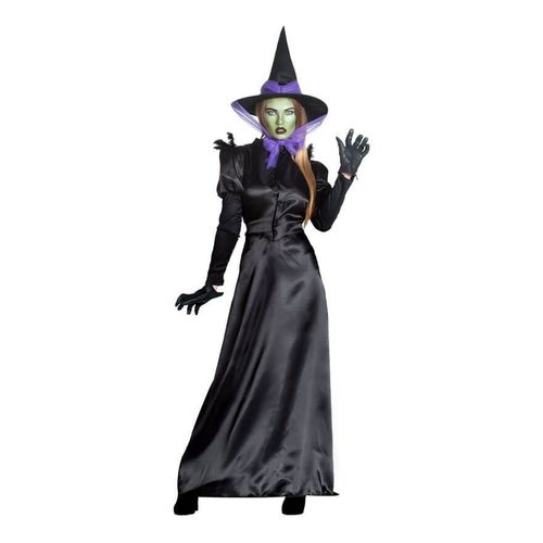 Déguisement De Sorcière Avec Des Épaulettes Pour Femme