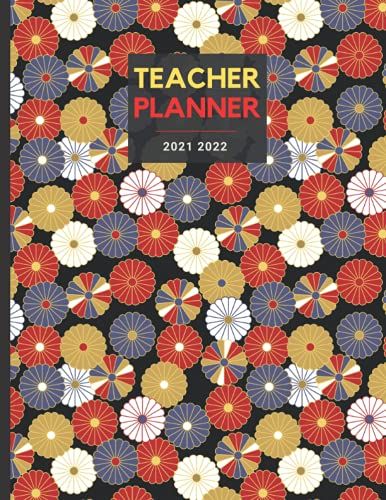 Teacher Planner: Weekly & Monthly Dated Lesson Planner With Inspirational Quotes And Pictures | Student Record Book | Academic Year August July | ... (Teacher Planner 2021 2022 Academic Year)