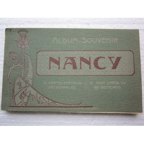 Carnet De 12 Cartes Postales Detachables. Album Souvenir De Nancy