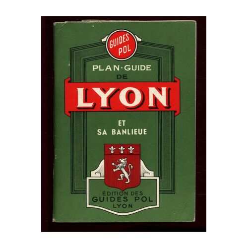 Plan Guide De Lyon Et Sa Banlieue / Pol / Réf: 15396