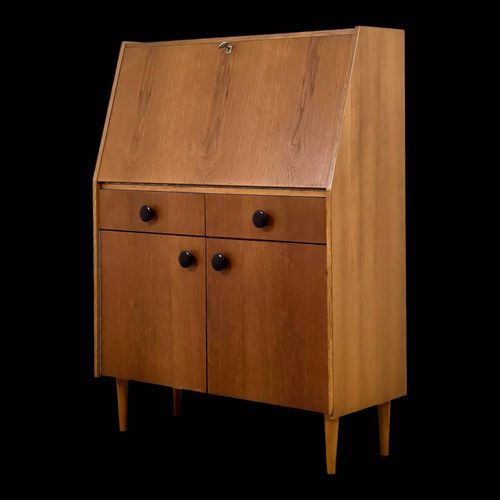 Secrtaire Scandinave En Teck 1970 Bois