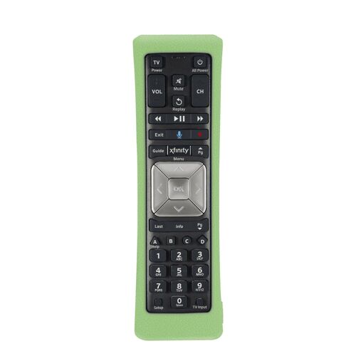 Green Étui de télécommande en Silicone pour XFinity Comcast XR11, housse lavable, résistant aux chocs, à activation vocale, pour câble TV Premium Nipseyteko