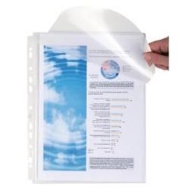 Exacompta - Pochette Perforée Sécurisé - Extensible - A4 ( Paquet De 10 )