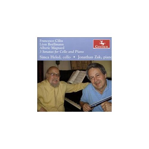Francesco Cilèa, Léon Boëllmann, Alberic Magnard: 3 Sonatas For Cello And Piano