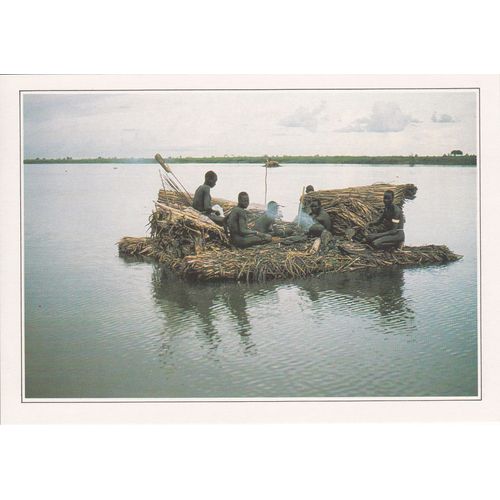 Ethiopie, " Radeau De Papyrus Sur Le Nil ".