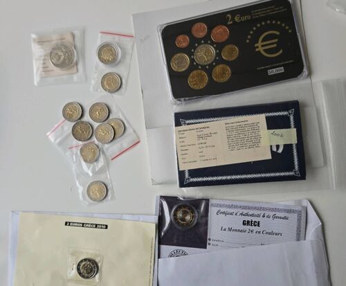 Pièces Euro Grèce