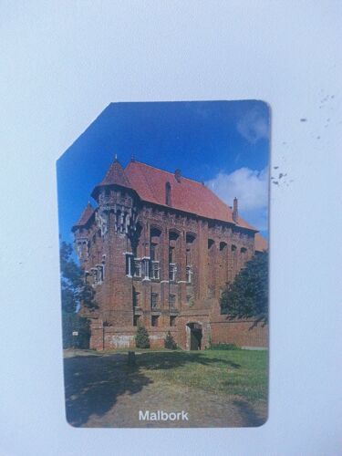 Télécarte Magnétique 50 Unitès Pologne : Malbork.