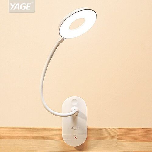 Pince Sans Fil Lampe De Table Étude 3 Modes Tactile ?Led Lecture Lampe De Bureau Usb Lampe De Table Lampes Flexo Table,Blanche