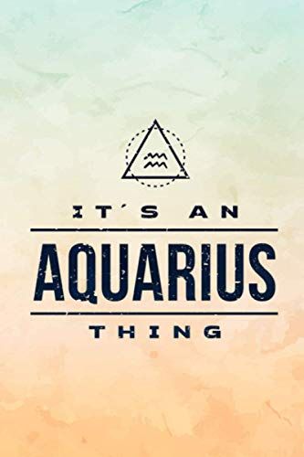 Recipe Journal Simple Notebook - It's An Aquarius Thing & Aquarius Aquarius Zodiac Sign
