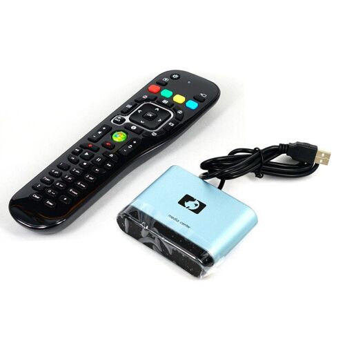 TSGH-IR07 Télécommande émetteur compatible HP TSGH-IR07 Media Center MCE IR RC6, topgraine TSDX-IR14, récepteur USB MCE Nipseyteko