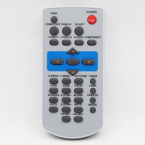 Télécommande émetteur compatible projecteur ACOT LX311 3M EL20X EL4 ASK E1550 C3270 Nipseyteko