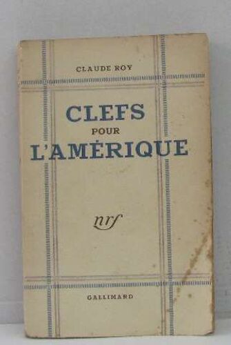 Clefs Pour L'amérique