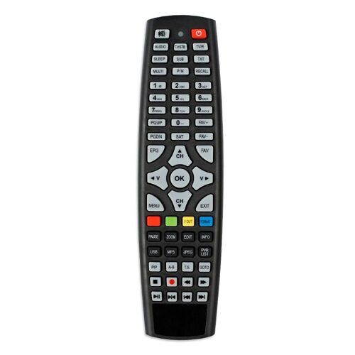 Télécommande adaptée au contrôleur star sat TV SR-X6400USB SR-X7100USB 5300D 6300 Seulement Nipseyteko