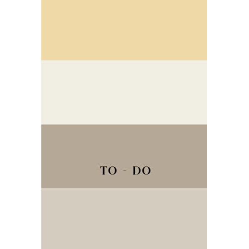 To-Do: 6 X 9" 50 Pages | Checklist Journal For Personal And Business | Daily Lined To-Do Lists With Checkboxes | Agenda Notepad For Men, Women, Students & Kid