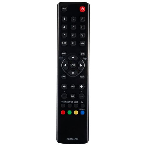 Télécommande de remplacement RC3000E02 pour TCL, contrôleur de télévision intelligente, LCD LED