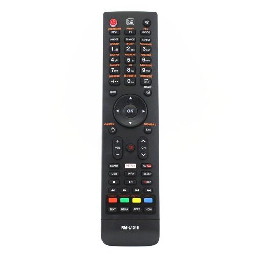 Télécommande de TV pour 19H405B IZUMI mystère KT6957 6857 MTV-3224LT2 MTV-3227LT2 HOF50D12 OPENBOX-1253 ORION ER-31607R