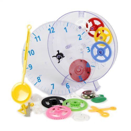 Technoline Geneva Kit de Pendule pour Enfants Transparent/Multicolore