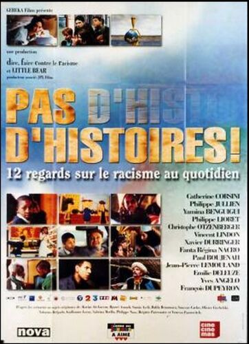 Pas D'histoires - Véritable Affiche De Cinéma Pliée - Format 120x160 Cm - De Yves Angelo, Yamina Benguigui, François Dupeyron, Vincent Lindon, Xavier Durringer, Catherine Corsini, Emilie Deleuze- 2001
