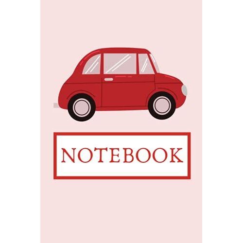 Notebook: Wide Ruled Car Notebook
