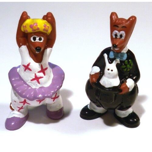 Figurines "Marajà / Stoc" - Kangourou Circus - Lot De2 (N°1 Et 5)