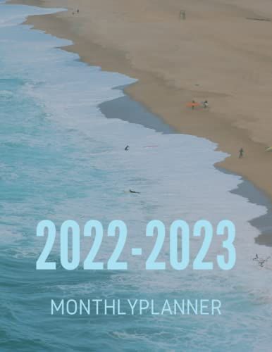 2022-2023 Monthly Planner: Summer Beach Monthly Planner January 2022 To December 2023 (24 Months)