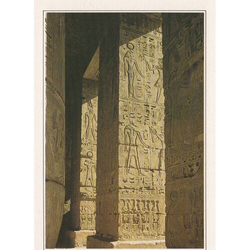Egypte, " Louxor, Piliers Du Temple De Ramsès Ii ".