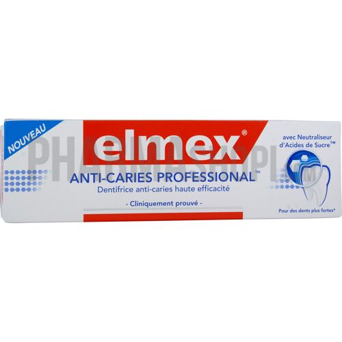 Elmex Anti-Caries Professional Dentifrice - Tube De 75 Ml 