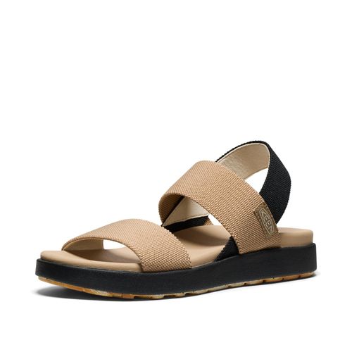 Keen - Elle Backstrap - Sandales Taille 7, Beige/Noir