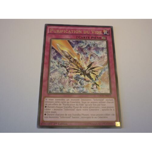 Purification Du Vide Cros-Fr073 - Rare