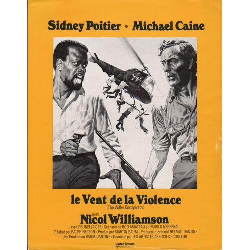 Le Vent De La Violence, Synopsis, De Ralph Nelson, Avec Sidney Poitier, Michael Caine, Nicol Williamson