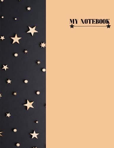 My Notebook: 8.5" X 11": 110 Large College Ruled Page Notebook