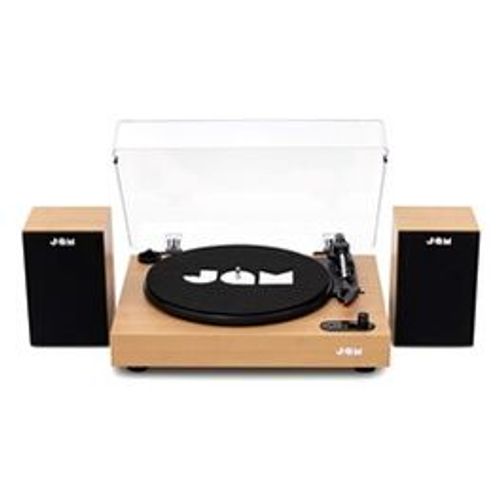 PLATINE VINYLE JAM PLATINE VINYLE JAM BOIS AVEC PAIRE D ENCEINTES