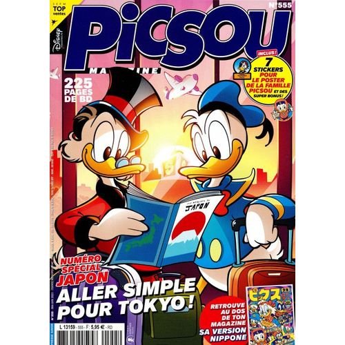 Picsou Magazine 555 Aller Simple Pour Tokyo
