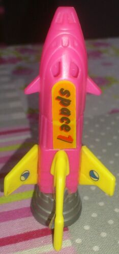 Kinder - K97-21 - Fusée Corps Rose Et Hélerons Jaune 