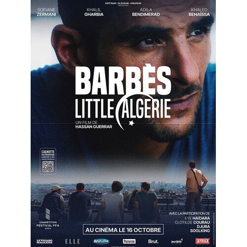 Barbès, Little Algérie - Véritable Affiche De Cinéma Pliée - Format 40x60 Cm - De Hassan Guerrar Avec Sofiane Zermani, Khalil Ben Gharbia, Khaled Benaissa - 2024