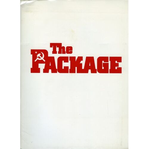 The Package, Dossier De Presse, De Andrew Davis, Avec Gene Hackman, Joanna Cassidy, Tommy Lee Jones