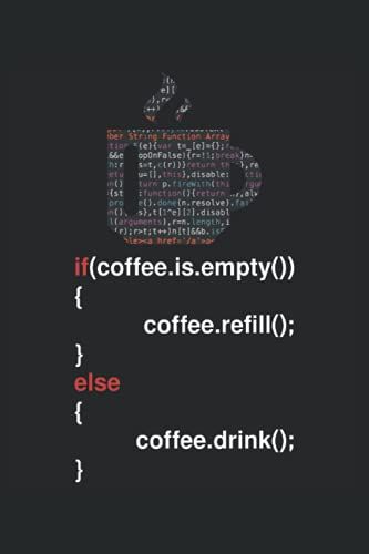 Programming Coffee Is Empty: Journal Diary Notebook With 120 Pages
