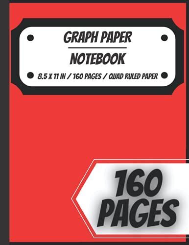 Graph Paper Notebook: 4x4 Quad Ruled Graph Paper Notebook 8.5 X 11 Inches | Grid Paper Notebook For Math And Science Students | 160 Quad Ruled Pages