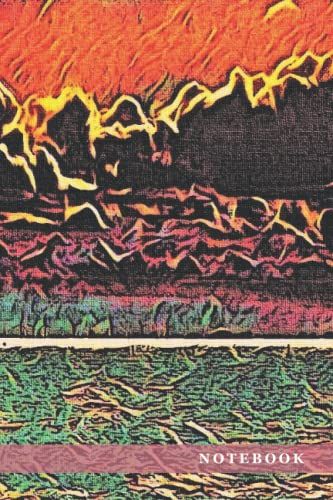 Notebook Writing Lined Paper | Original Softcover Clouds And Sea Horizon | 160 Lined Pages 6x9 Inch Size: Lined Notebook, Journal, Planner, Jotter, ... Exercise Book To Create Your Own Stories