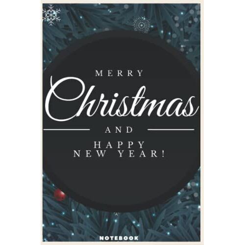 Merry Christmas: Lined Journal Notebook For Christmas: Christmas Winter Journal & Planner Writing Notebook For Holiday Notes Holiday Notepad ... Christmas Lists, Planning, Gifts,