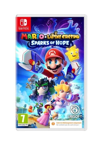Mario + Lapins Crétins : Sparks of Hope (Code in a Box) Switch