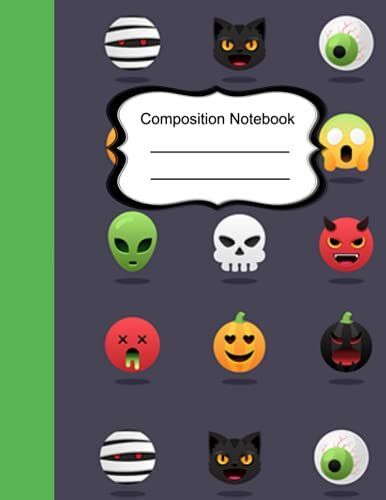 Halloween Composition Notebook: 8.5"X11" 150 Page Composition Notebook For Work/School/Home