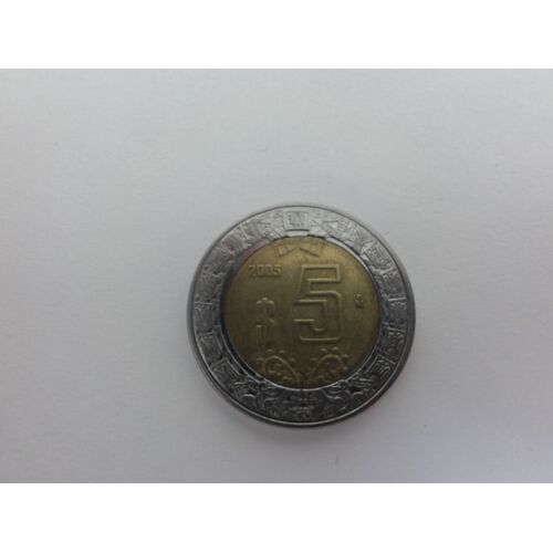 Piéce 5 Pésos Mexique 2005