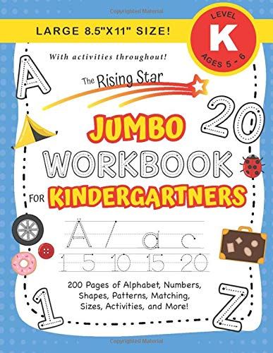 The Rising Star Jumbo Workbook For Kindergartners