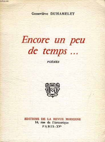 Encore Un Peu De Temps...