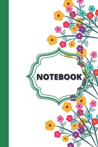 Stylish Floral Writing Book, Bring Out Your Sense Of Creativity, Let Your Words Flow Effortlessly With This Notebook In White & Green.: Easy To Carry ... Keepers, List Jotters, Thought Provokers...