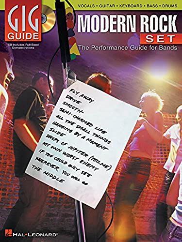 Gig Guide Modern Rock Set Performance Guide For Bands Bk/Cd
