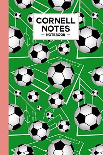Cornell Notes Notebook: Football Cover, Cornell Note Paper Notebook, Cornell Paper, Organizing Notes System, Note Taking - 120 Pages, 6" X 9" By Andreas Efthymous