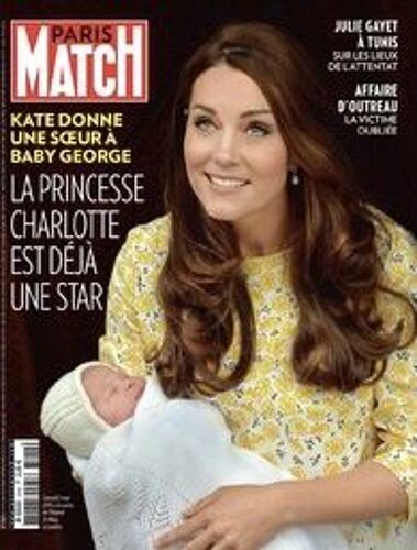 Paris Match N°3442 : Kate Donne Une Soeur À Baby Georges - La Princesse Charlotte Est Déjà Une Star